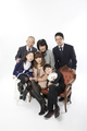 奈良のフォトスタジオで撮影する 家族写真